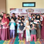 Wujud Kepedulian Pers, AWPB Salurkan Bantuan untuk Santri Ponpes Perintis Komariyah