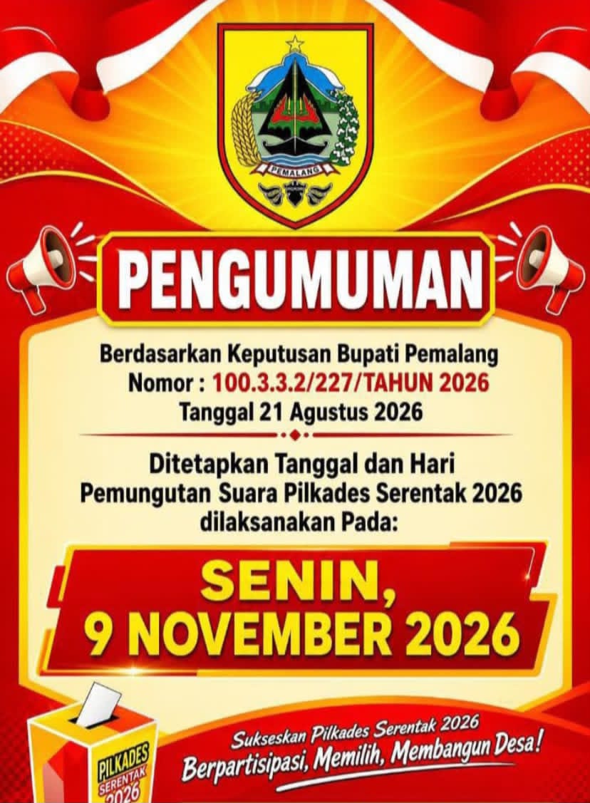 Hari Pertama Pembukaan Pilkades Petarukan: Sukir Resmi Daftar di Desa Petanjungan